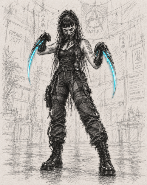 Splice, portrait